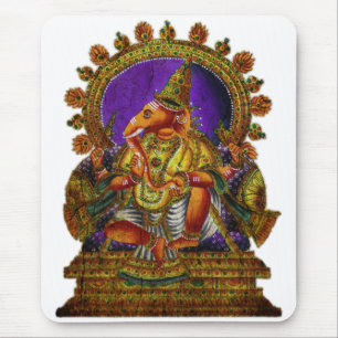 Tapis De Souris Ganesha Deva antique faites votre propre arrière