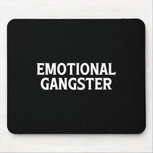 Tapis De Souris Gangster Émotionnel - Méditation Yoga Amusante San