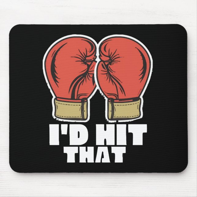 Tapis De Souris Gants de boxe (Devant)