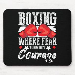 Tapis De Souris Gants de boxe anglaise G de kickboxing Punching Bo