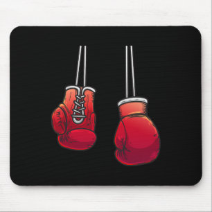 Tapis De Souris Gants de boxe cool pour hommes amateurs de combat