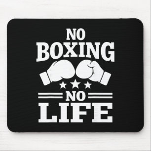 Tapis De Souris Gants de boxe No Boxing No Life Gants de boxe _1 