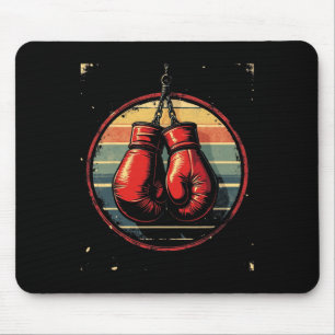 Tapis De Souris Gants de boxe Vintage 1