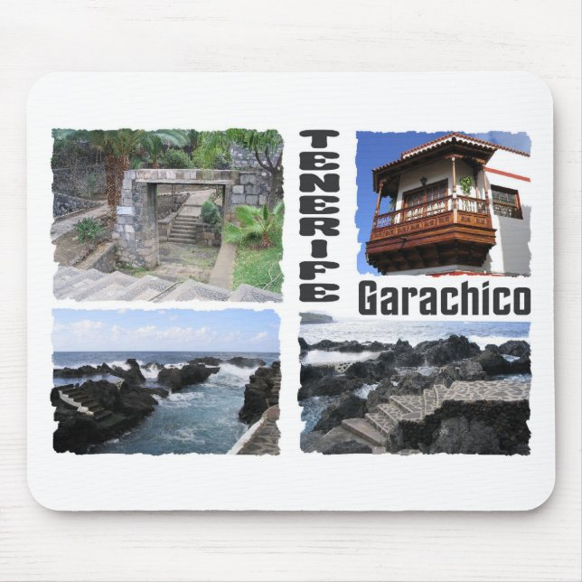 Tapis De Souris Garachico, Tenerife mousepad (Devant)