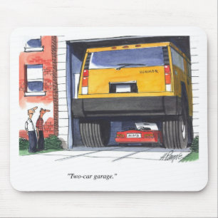 Tapis De Souris Garage de deux voitures