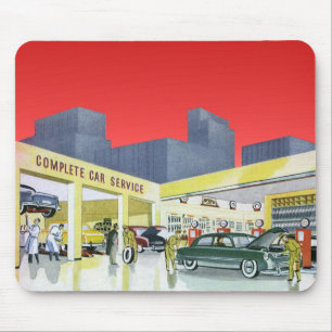 Tapis De Souris Garage de service complet de mécanique automobile 