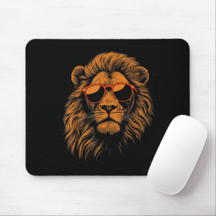 Tapis De Souris Garçons Enfants Drôle Lion Animal