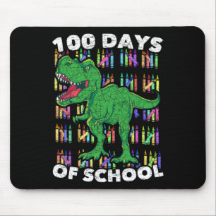 Tapis De Souris Garçons Filles Enfants Étudiants T Rex 100 Jours D