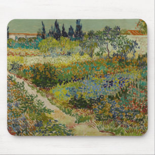Tapis De Souris Garden at Arles by Vincent Van Gogh