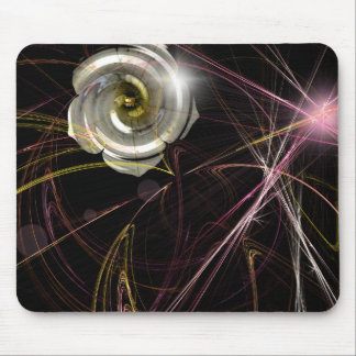 Tapis De Souris Gardénia" Mousepad "de fractale
