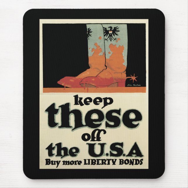 Tapis De Souris Garder ceux des États-Unis (Devant)