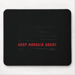 Tapis De Souris Garder l'Amérique grande élection Donald Trump Usa