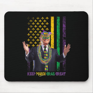 Tapis De Souris Garder Mardi Gras Grand Amusant Trump Mardi Gras 2