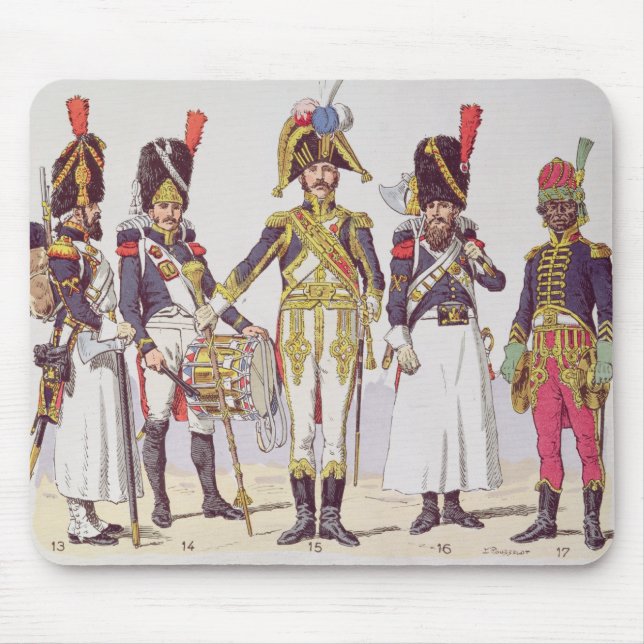 Tapis De Souris Gardes de grenadier du premier empire (Devant)