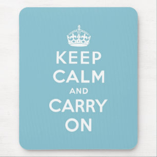 Tapis De Souris gardez le calme et continuez l'original