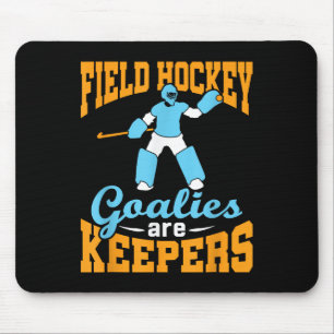 Tapis De Souris Gardien de but de hockey sur gazon Gardien de but
