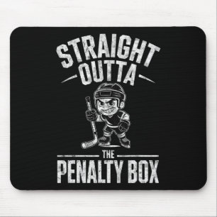 Tapis De Souris Gardien de but de hockey sur glace garçon tout dro