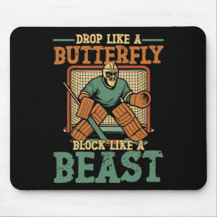 Tapis De Souris Gardien de but de hockey sur glace Gardien de but