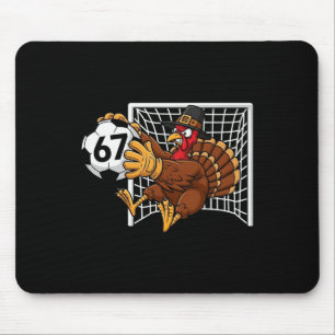 Tapis De Souris Gardien de but de soccer Turquie 67 Six Sept Garço