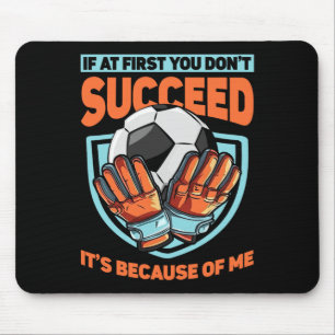 Tapis De Souris Gardien de but pour enfants Gardien de football Dé