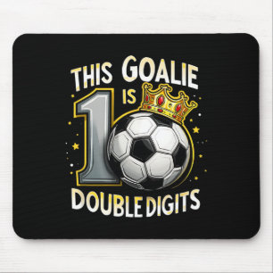 Tapis De Souris Gardien de football drôle de 10 ans pour garçons
