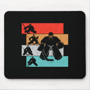 Tapis De Souris Gardien de hockey sur glace Joueur de hockey Enfan