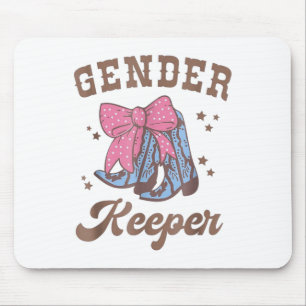 Tapis De Souris Gardien Occidental De La Genre Cowboy Botte Genre