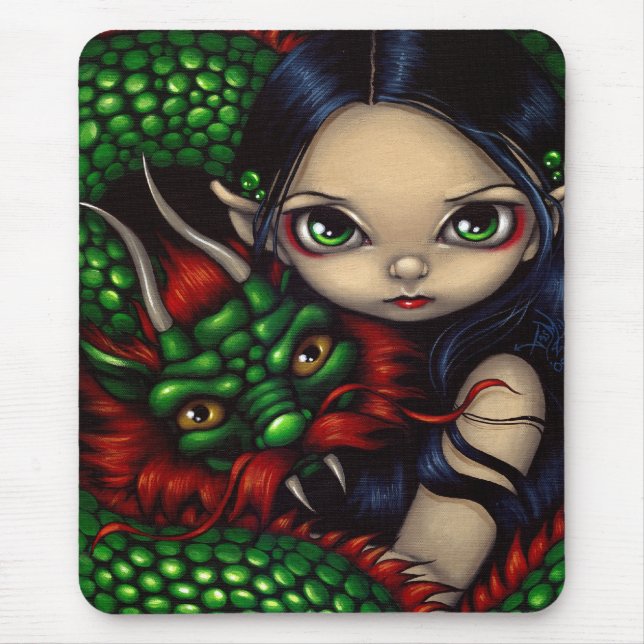 Tapis De Souris "Gardien vert" Mousepad (Devant)