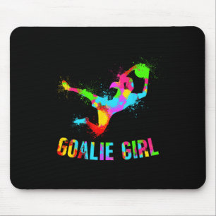 Tapis De Souris Gardienne de but de football fille Gardienne de fo