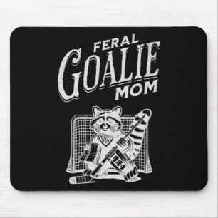 Tapis De Souris Gardienne de but férocement rétro Maman Raton lave