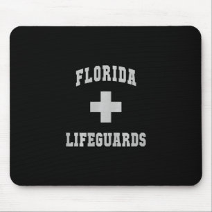 Tapis De Souris Gardiens de baignade drôles de Floride hors servic