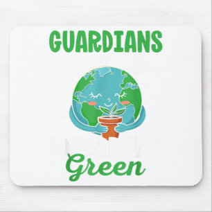 Tapis De Souris Gardiens des verts de demain Sauvegarder la planèt