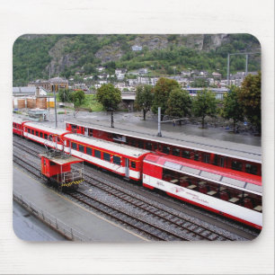 Tapis De Souris Gare de Brig en Suisse
