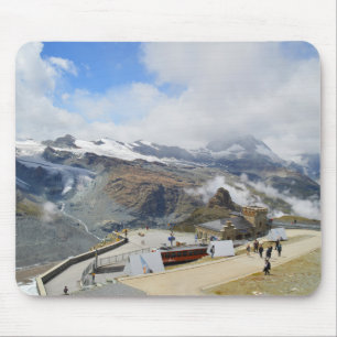 Tapis De Souris Gare de Gornergrat en Suisse
