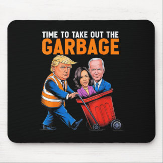 Tapis De Souris Garge pour Trump 2024 Drôle de moment pour sortir