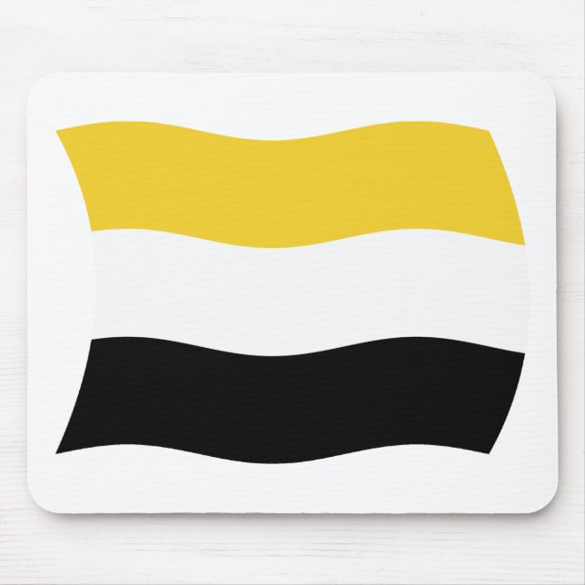 Tapis De Souris Garifuna Flag Mousepad (Devant)