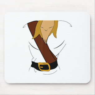 Tapis De Souris Gaston Halloween Costume amusant