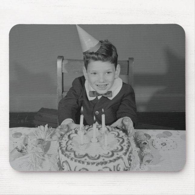 Tapis De Souris Gâteau d'anniversaire (Devant)