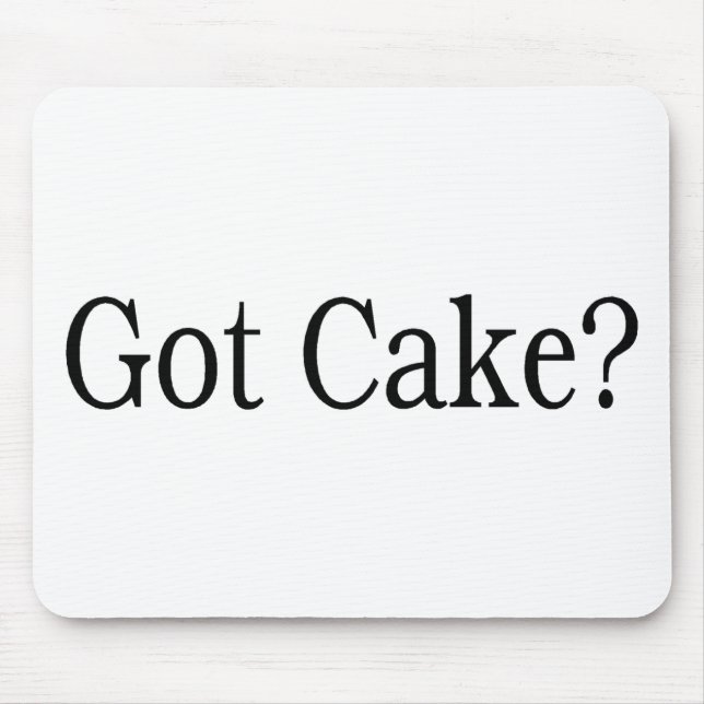 Tapis De Souris Gâteau obtenu (Devant)