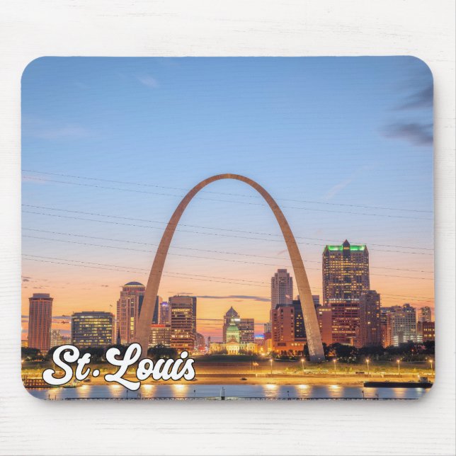 Tapis De Souris Gateway Arch, St. Louis, Missouri, États-Unis (Devant)