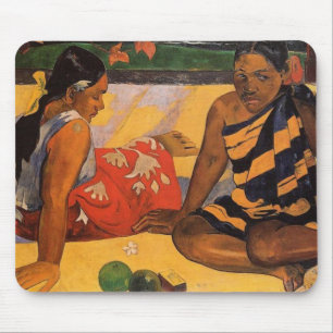 Tapis De Souris Gauguin Polynésie Française Tahiti Femmes Peinture