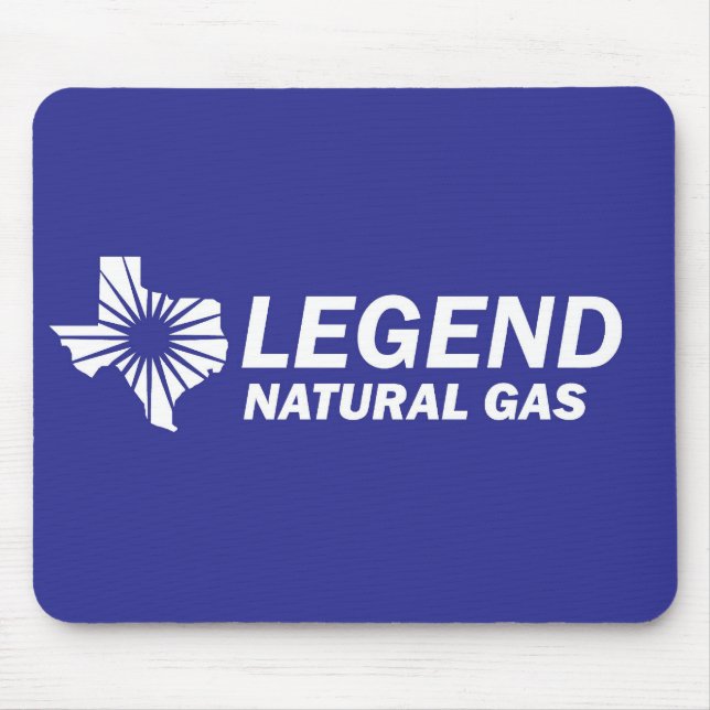 Tapis De Souris Gaz naturel 4 de légende (Devant)