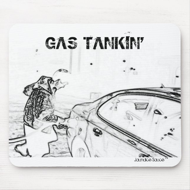 Tapis De Souris Gaz Tankin Mousepad (Devant)