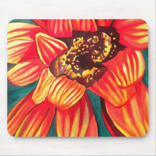 Tapis De Souris Gazania desert flower art par Sacha Grossel