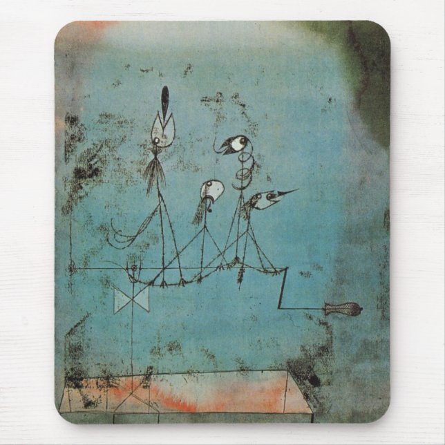 Tapis De Souris Gazouiller la machine (Devant)