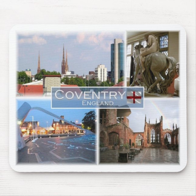 Tapis De Souris GB Royaume-Uni - Angleterre - Coventry - (Devant)