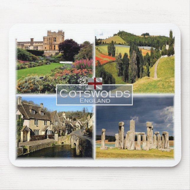 Tapis De Souris GB Royaume-Uni - Angleterre - Les Cotswolds (Devant)