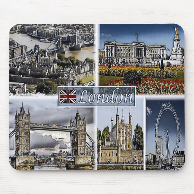 Tapis De Souris GB ^ Royaume-Uni - Angleterre - Londres (Devant)