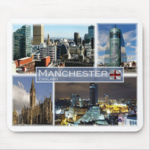 Tapis De Souris GB Royaume-Uni - Angleterre - Manchester -