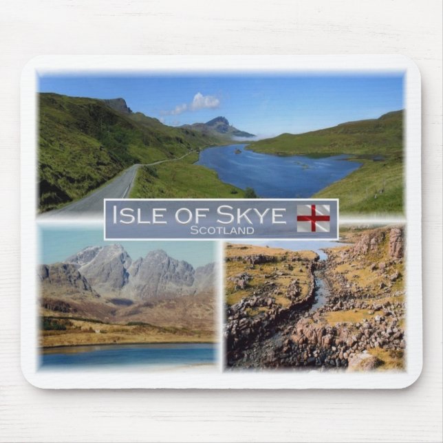 Tapis De Souris GB Royaume-Uni - Ecosse - L'île de Skye - (Devant)